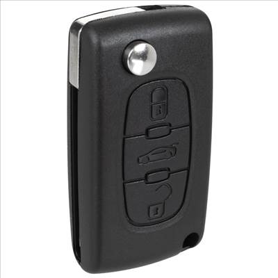 Citroen Berlingo C2 C3 C4 C5 C6 C8 DS3 DS4 Jumpy Xsara Picasso - Peugeot 207 307 308 407 607 807 Expert Partner kulcsház 3 GOMBOS
