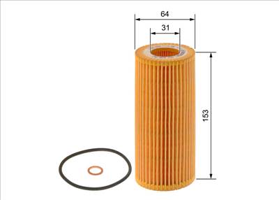olajszűrő BOSCH 1 457 429 252 for BMW