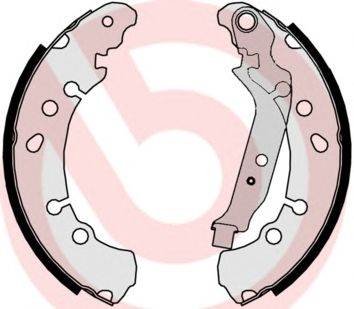 BREMBO S 83 513 - fékpofakészlet DAIHATSU TOYOTA