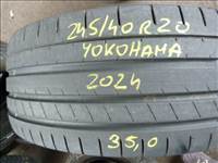 2db 245/4020" használt Yokohama nyári gumi eladó