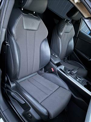 Audi A4 B9 Avant S Line félbőr ülés, belső, ajtókárpit 
