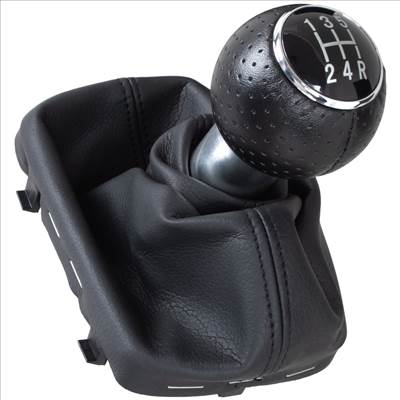 Audi A3 I 8L 96-03 sebességváltó gomb FEKETE  FEKETE PORVÉDÕ HARMONIKA  KRÓM GYÛRÛ 5 SEBESSÉG HÁTRAMENET LENT