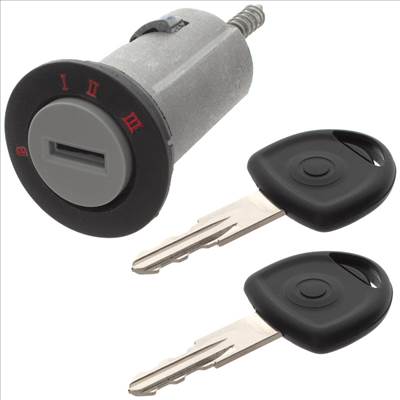 Opel Corsa C 00-06 gyújtáskapcsoló betét  2 db kulcs KOMPLETT