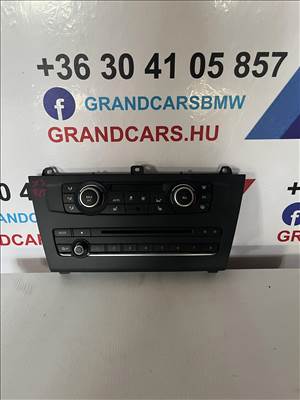 BMW X3 F25 klímapanel + rádió/CD fejegység 6411931272201