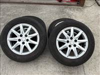 Toyota Motorsport gyári alufelni szett, 5x114,3 16” T27 Avensis PZ406-E8675 nyári gumikkal