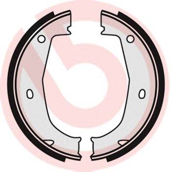 BREMBO S 06 508 - kézifék fékpofakészlet BMW