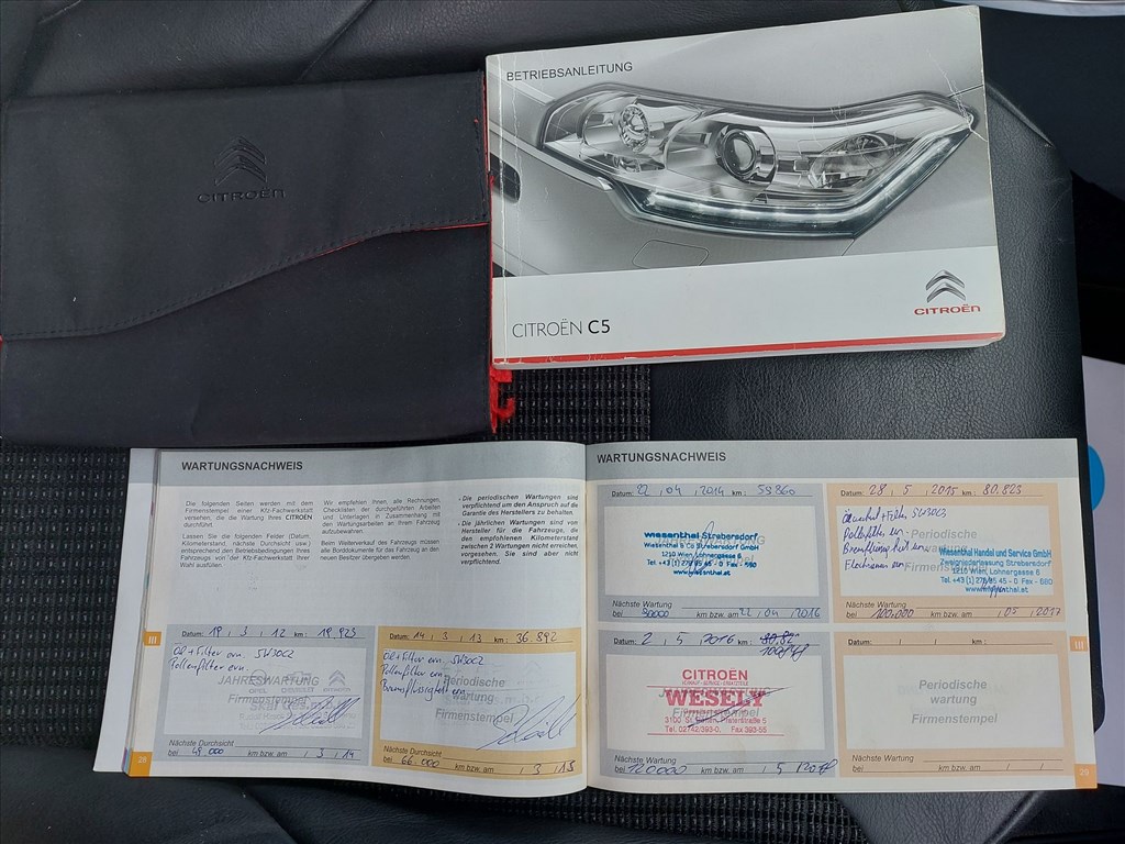 Eladó Citroën C5 Tourer THP 155 (1598 cm³, 156 PS) 11. kép