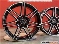 R19 5x112 (66,6) WOLFRACE 8J ET48 BLACK DIAMOND  új alufelnik fenik 8x19 19" 19col