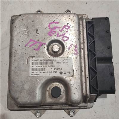 Fiat Nouva Punto 1,3 16v Diesel 85 Le motorvezérlő szett 51918353