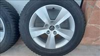 Gyári Skoda Superb 16” alufelni 5x112 uj téligumi