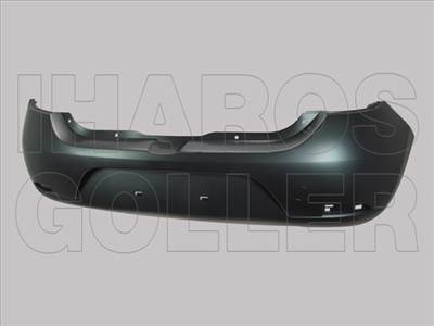 Dacia Sandero 2012-2016 - Hátsó lökhárító alapozott
