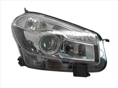 Nissan Qashqai J10 2010.05.01-2013.11.30 Jobb fényszóró 2H7 motoros TYC (01WH)