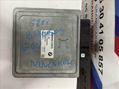BMW E60 523i Motorvezérlő (DME) – Siemens VDO MSV7 7553166 5wk90077