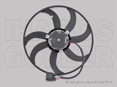Audi A3 8P(3 ajtós) 2008.05.01-2012.08.31 Hűtőventilátor 410mm (1CM1)