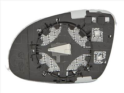 Volkswagen Golf Plus 2009.03.01-2014.01.30 visszapillantó tükörlap cserélhető jobb, domború, fűthető, kék (143W)