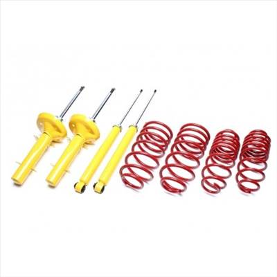 Ta-Technix Volkswagen Golf 4, kivéve 4-Motion, 1997.11-2003.08-ig, (első tengely terhelés 911-985kg), -40/40mm-es fix magasságú sport futómű
