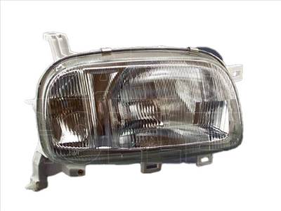 Nissan Micra (K11) 1992.08.01-2000.07.31 fényszóró H4 beépített fehér villogóval jobb (98.1-ig) DEPO (0CR5)