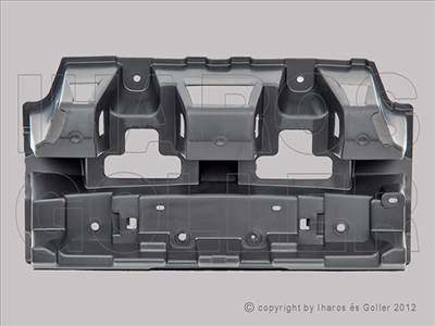 Citroen C-Elysée 2012.09.01-2017.10.30 Hátsó lökhárító energiaelnyelő alsó rész (1BU5)