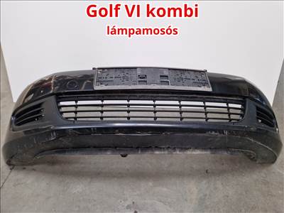Volkswagen Golf VI kombi első lökhárító LC9X lámpamosós (39221)