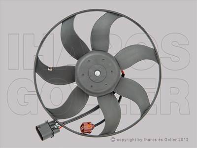Seat Altea 2009.04.01- Ventilátor motor lapáttal, Siemens típus (360 mm) (09ZN)