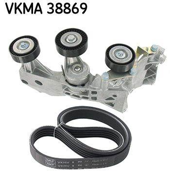 hosszbordás szíj készlet SKF VKMA 38869 for MERCEDES-BENZ, NISSAN, INFINITI