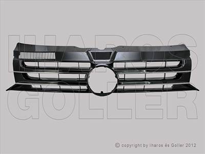Volkswagen Caravelle/Multivan (T5) 2009.10.01-2015.06.30 Hűtődíszrács (króm/fényes fekete) (11HS)