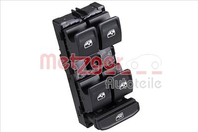 METZGER 0916961 - kapcsoló, ablakemelő SEAT SKODA VW