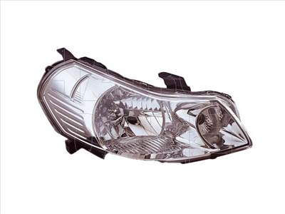Fiat Sedici 2006.05.01-2009.07.01 Jobb Fényszóró H4 Motoros Valeo-típus Depo (0TE6)