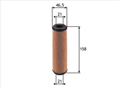 olajszűrő VALEO 586515-VAL for MERCEDES-BENZ