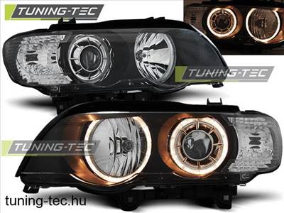 BMW X5 E53 Angel Eyes fekete 09.99-10.03 Tuning-Te