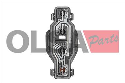 AIC 72848 - hátsólámpa foglalat CITROËN PEUGEOT