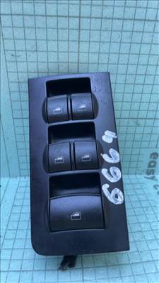 Bal első főablak kapcsoló (elektromos ablakemelő kapcsoló) - Audi A4 B6 850 959 851B