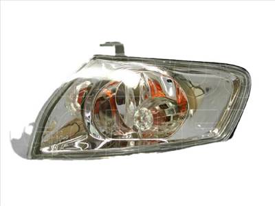 Mazda 626 2000.08.01-2002.12.31 Bal első villogó komplett fehér (0LJH)