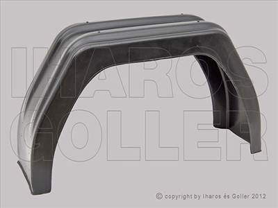 Volkswagen LT 1996.01.01-2005.12.31 Bal vagy jobb hátsó műanyag sárvédő (platós) (1KZE)