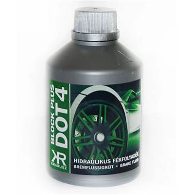 Fékfolyadék, fékolaj Dot 4 Block Plusz 0.5 Liter utángyártott