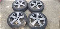  Peugeot/Citroen.4x108 osztókör,17" újszerű Dezent alufelni, rajta 225/45R17  Kleber téli gumi gumi 