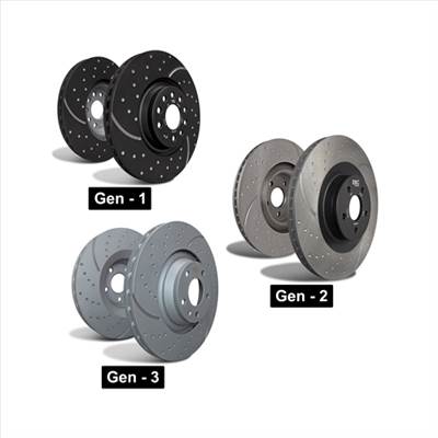 EBC BRAKES GD7105 - féktárcsa DODGE
