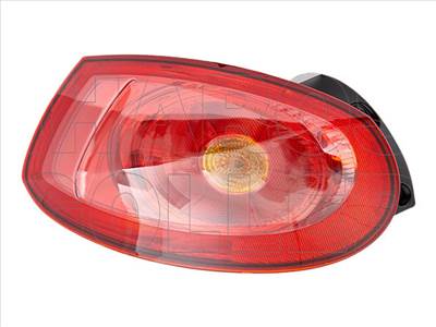 Fiat Bravo 2007.01.01- Bal hátsó lámpa üres (1D6X)