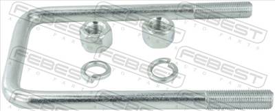 FEBEST 0433-001 - Rögzítőkészlet, Laprugó MITSUBISHI