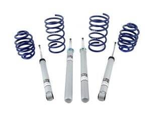 h&r bmw e30 sedan, 6 hengeres, kivéve ix, 1982.11-1990-ig, 51mm-es szárátmérő, cup-kit, -60/40mm-es fix magasságú sport futómű