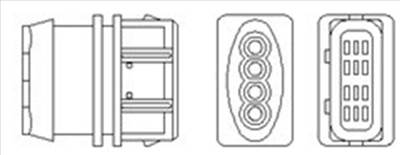 MAGNETI MARELLI 466016355128 - lambdaszonda VOLVO