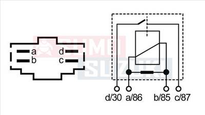 Suzuki Samurai SJ419 üzemanyag befecskendező relé 31850-85C00