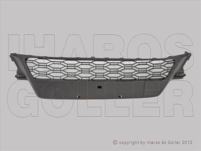 Dacia Sandero Stepway 2017.01.01-2020.12.31 Rács lökhárító középső rész (1LA8)