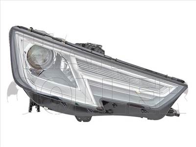 Audi A4 (8W) 2015.09.01-2019.05.30 fényszóró Xenon D5S/H8+LED jobb motorral TYC (1LJP)