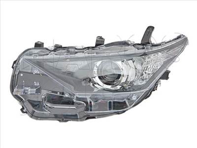 Toyota Auris 2015.06.01-2019.02.01 Fényszóró Hir2 LED bal, V.-típus (motorral) TYC (1LJR)