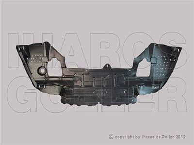 Citroen C5 2012.08.01-2017.05.01 Alsó motorvédő lemez lökhárító alatti rész (107W)