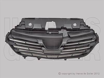 Renault Trafic (3.gen) 2014.05.01-2021.11.01 Hűtődíszrács -19 (1KTY)