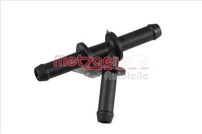 METZGER 4010457 - Hűtőcső AUDI SEAT SKODA VW