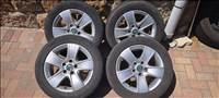  16" használt Skoda alufelni, rajta 205/55 használt Michelin nyári gumi gumi 