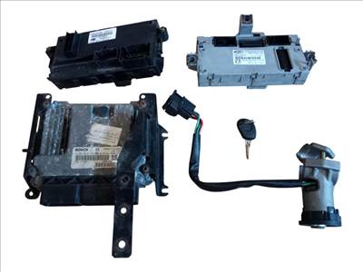 Iveco Daily IV (2006-2011) motorvezérlő elektronika szett (1 db motorvezérlő elektronika / ECU /504121602/ + 1 db Body Control Module / 69500005 / 69503499 / 5801254998 / + biztosítéktábla /69500009/ + 1 db kulcs / indításgátló chip) + 1 db gyújtáskapcsoló zárhenger /2996075/)